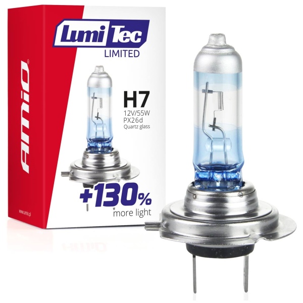 Bec Amio H7 12V 55W LumiTec +130% 02133